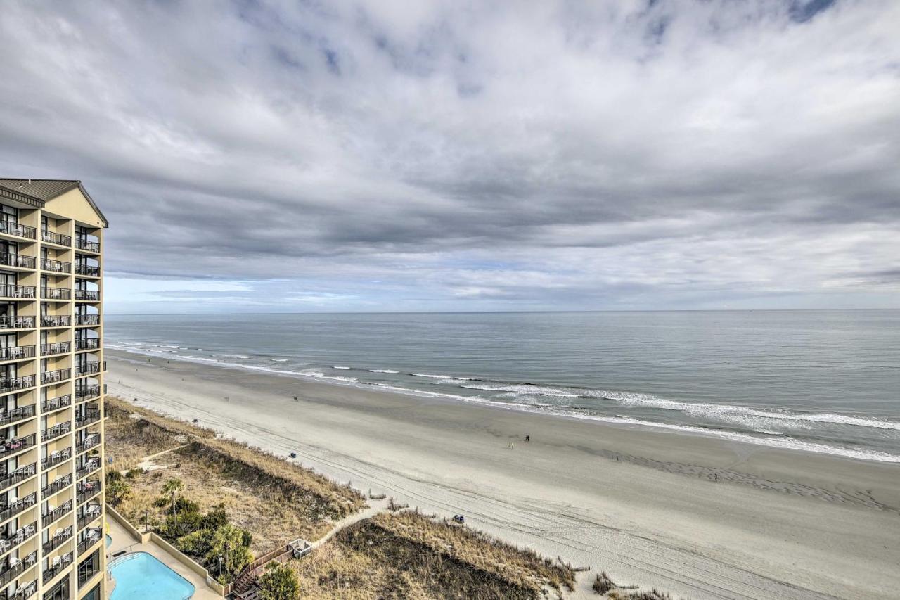 Oceanfront North Myrtle Beach Condo With Views! Exterior foto